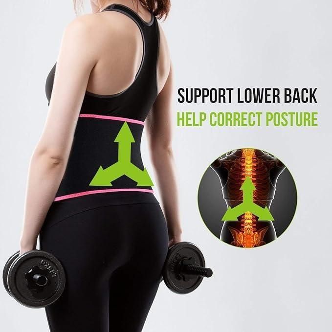 Loose Belly Fat Faster Adjustable Premium Waist Trimmer Belt