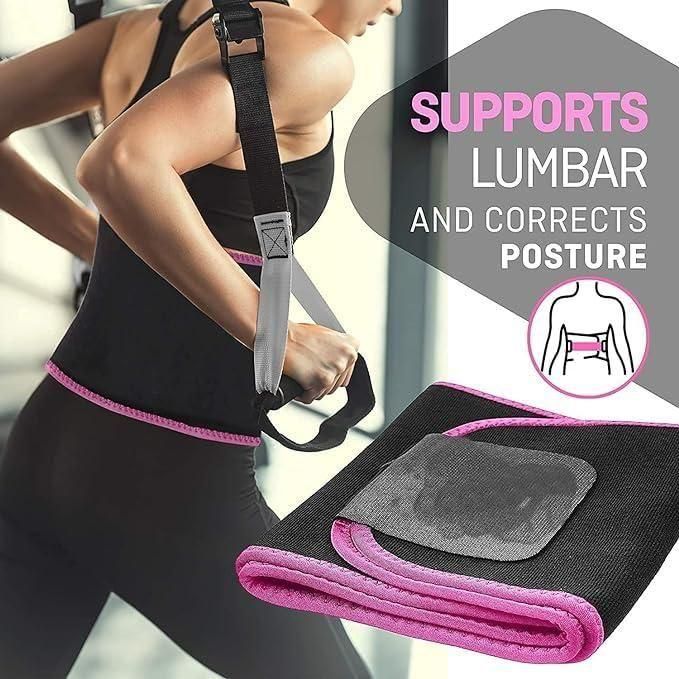 Loose Belly Fat Faster Adjustable Premium Waist Trimmer Belt