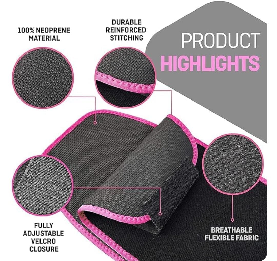 Loose Belly Fat Faster Adjustable Premium Waist Trimmer Belt