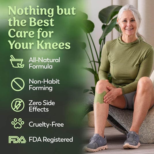 🌿 Herbal Knee Pain Relief Patch 🦵 | Fast Soothing Comfort ✨Pack of 20