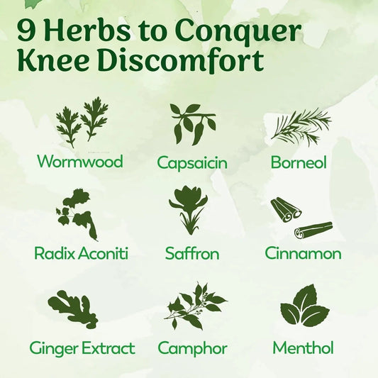 🌿 Herbal Knee Pain Relief Patch 🦵 | Fast Soothing Comfort ✨Pack of 20